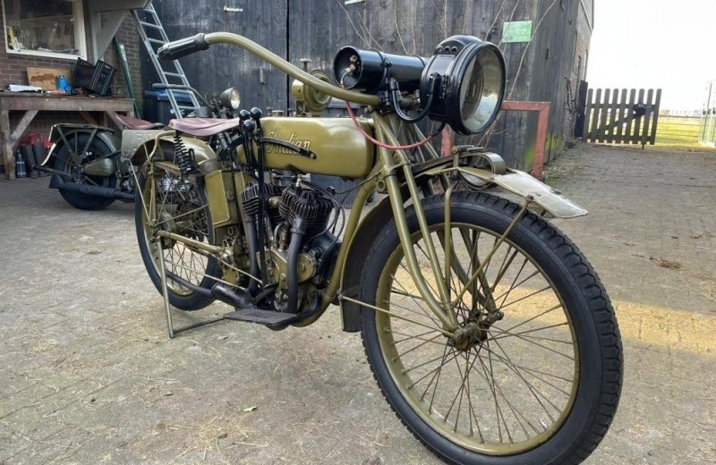 Harley davidson groen 2